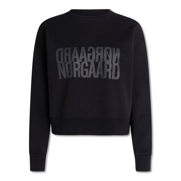 Mads Nrgaard - Organic Sweat Tilvina - Black/Black