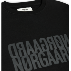Mads Nrgaard - Organic Sweat Tilvina - Black/Black