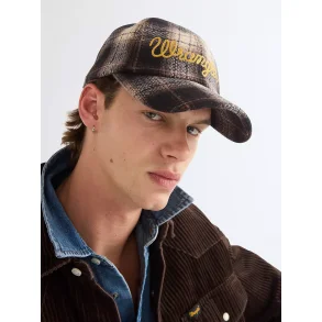 Wrangler - Kasket - Workwear Cap - Ternet brun