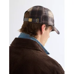 Wrangler - Kasket - Workwear Cap - Ternet brun