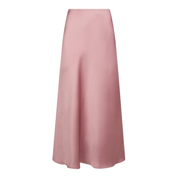 Neo Noir - Nederdel Vicky Heavy Sateen Skirt - Evening Rose