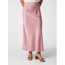 Neo Noir - Nederdel Vicky Heavy Sateen Skirt - Evening Rose