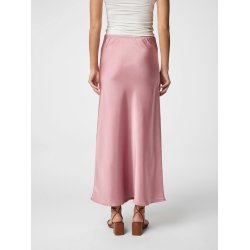 Neo Noir - Nederdel Vicky Heavy Sateen Skirt - Evening Rose