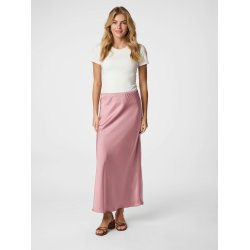 Neo Noir - Nederdel Vicky Heavy Sateen Skirt - Evening Rose