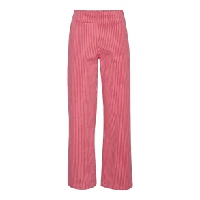 Amaze Cph - Bukser Victoria Pinstripe  - Red White