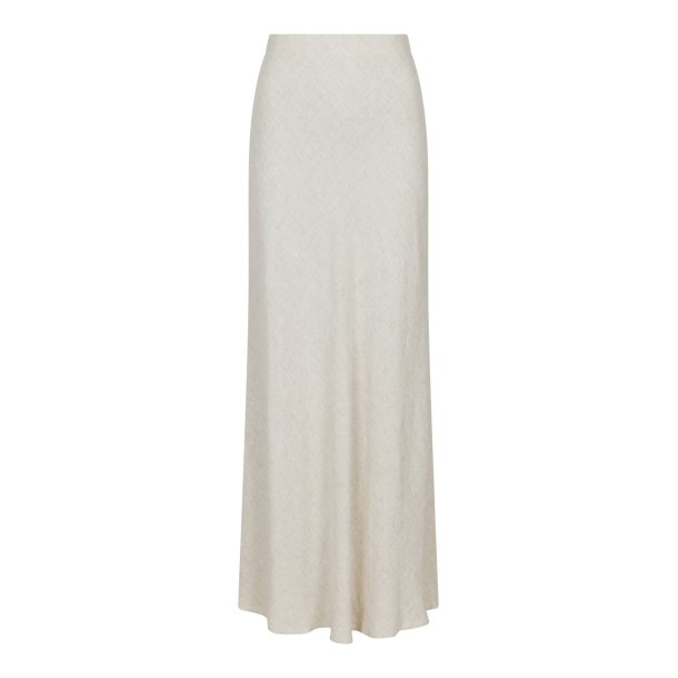 Neo Noir - Nederdel - Viso Linen Skirt - Natural