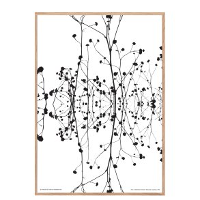 Permild og Rosengreen - Indrammet Plakat - Helmer-Petersen, Winterstalks 1942.  OBS: SENDES IKKE