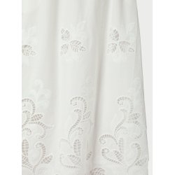 Neo Noir - Yara Long Emb Skirt - White