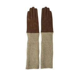 Re:designed - Handsker Adda - Dark Brown Beige