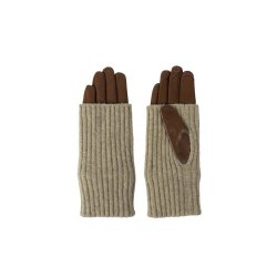 Re:designed - Handsker Adda - Dark Brown Beige