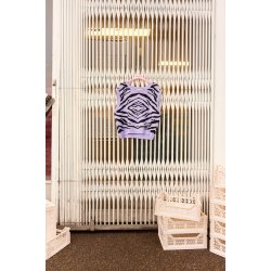 Hunkn - Strikvest - Alberte Knit Top - Purple