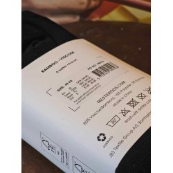 Resterds - Bambus Sokker - 5 pk -Sort 40-45