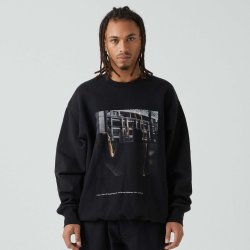 Mads Nrgaard - Sweatshirt - Art Crew Sweat - Meteorite