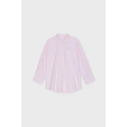 Moshi Moshi Mind - Skjorte Avalon Shirt Chambray - Light Pink