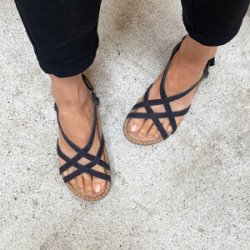 Shangies - Sandal Woman m. rem - Midnight Sky