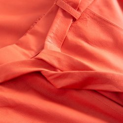 Depeche - A skindnederdel med blte - Coral