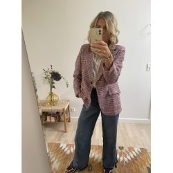 Amaze Cph - Blazer Sabrina - Bordeaux/Rosa
