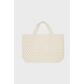 Moshi Moshi Mind - Big Dot Bag - Ecru/Black