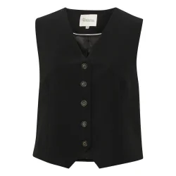  My Essential Wardrobe - Yola MW Vest - Black
