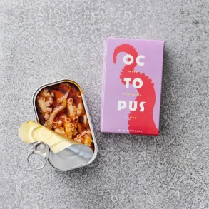 Grndals - OCTOPUS with marinera  sauce - Blksprutte