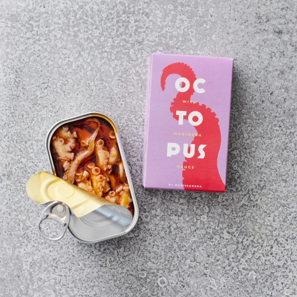 Grndals - OCTOPUS with marinera  sauce - Blksprutte