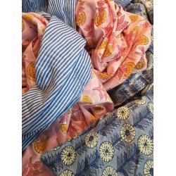 Craft Sisters - Pyjamas Blockprint - Bubblegum