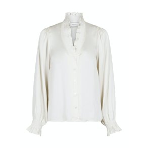 Neo Noir - Skjortebluse - Brielle Satin Blouse - Off White