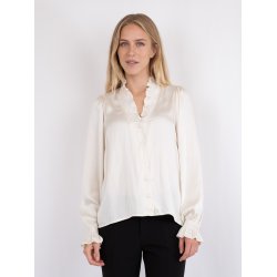 Neo Noir - Skjortebluse - Brielle Satin Blouse - Off White
