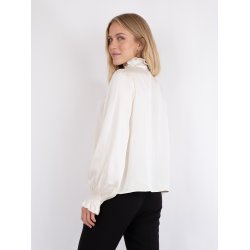 Neo Noir - Skjortebluse - Brielle Satin Blouse - Off White