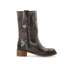 Ca'shott Copenhagen - Casvilma - Pull On Mit Cut Boot Waxy Leather - Coffee