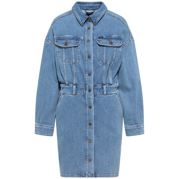 Lee - Kjole Button Down Dress Regular