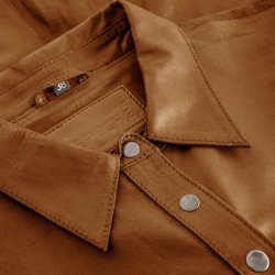 Depeche - Skindskjorte 50112 - Camel