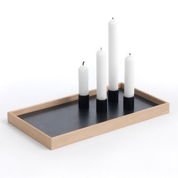 The Oak Men - Candle Tray, magnetisk lysbakke