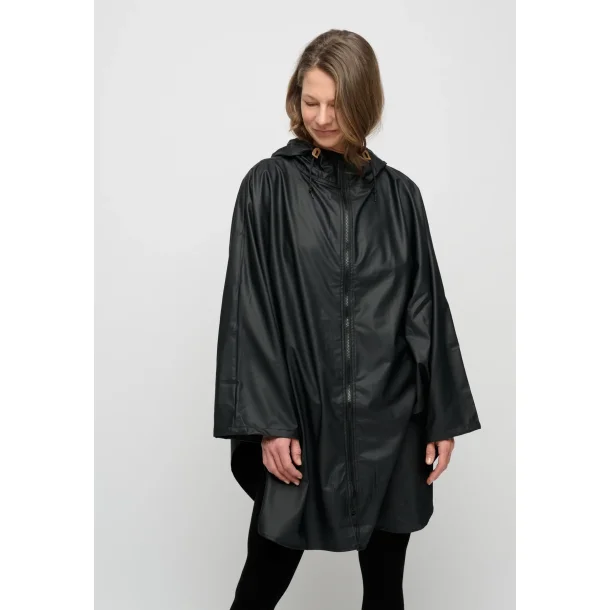 Moshi Moshi Mind - Let It Rain Cape - Black - Onesize