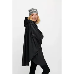 Moshi Moshi Mind - Let It Rain Cape - Black - Onesize