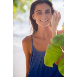 Moshi Moshi Mind - Cave Strap Dress Crepe - Heaven Blue