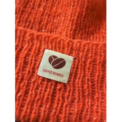 Coffee Beanies - Sky Beanies - Hue - Red Coral