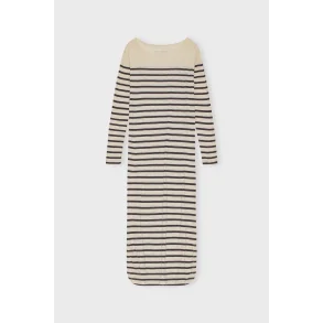 Moshi Moshi Mind - Kjole Charisma Dress Stripe - Ecru