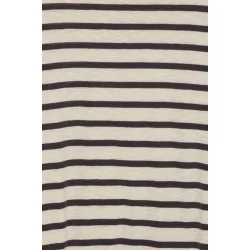 Moshi Moshi Mind - Bluse Clear Tee Stripe - Ecru