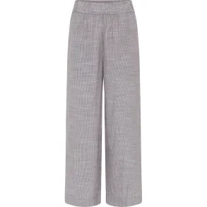 Frau - Bukser - Copenhagen Long Pant - Coffee Quartz Stripe