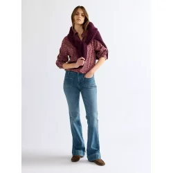 Wrangler - Skjorte - Drama Collar Shirt Pink Rose