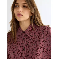 Wrangler - Skjorte - Drama Collar Shirt Pink Rose