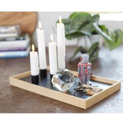 The Oak Men - Candle Tray, magnetisk lysbakke