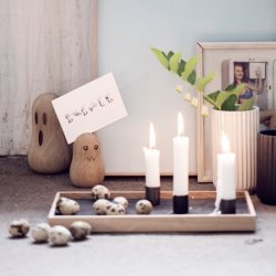 The Oak Men - Candle Tray, magnetisk lysbakke