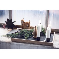 The Oak Men - Candle Tray, magnetisk lysbakke