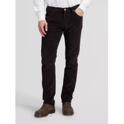  Lee - Fl�jlsbukser - Daren Regular Zip Chocolate Torte
