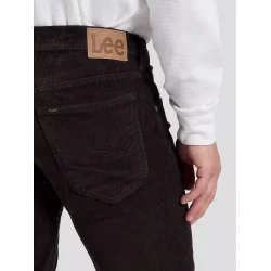  Lee - Fl�jlsbukser - Daren Regular Zip Chocolate Torte