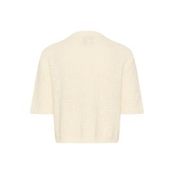 My Essential Wardrobe - Carry Knit Cardigan - Antique White