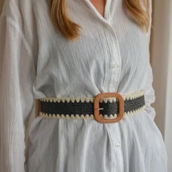 By Str - Nancy Elastik Blte - Onesize - Sort