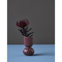 Dottir - Vase Samsurium Rufflebell - Aubergine